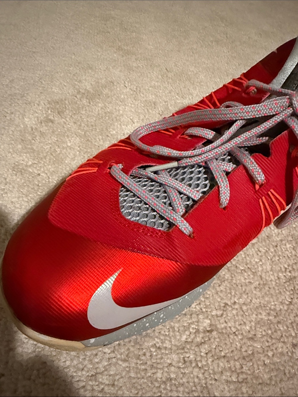 Nike Air Max LeBron 10 Low "University Red" size 13 - Picture 10 of 10